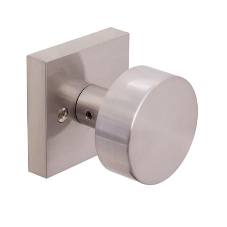 Weslock Mesa Knob Half Dummy Lock Satin Nickel Finish 007054N--0020